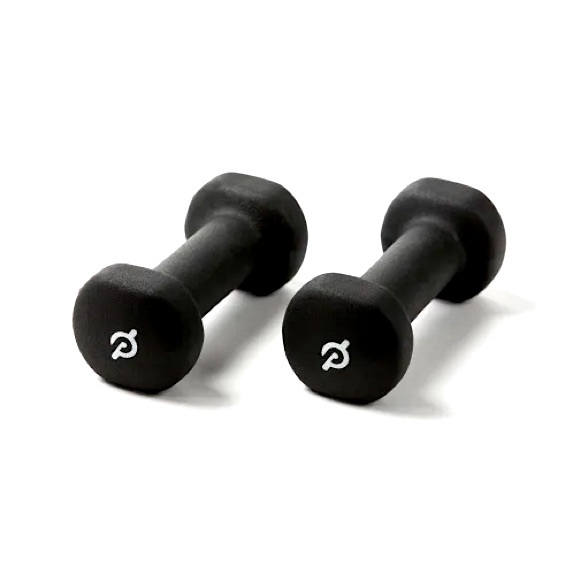 Peloton 3lbs Light Weights Dumbbells Black (Set of 2) NWT - Picture 3 of 11